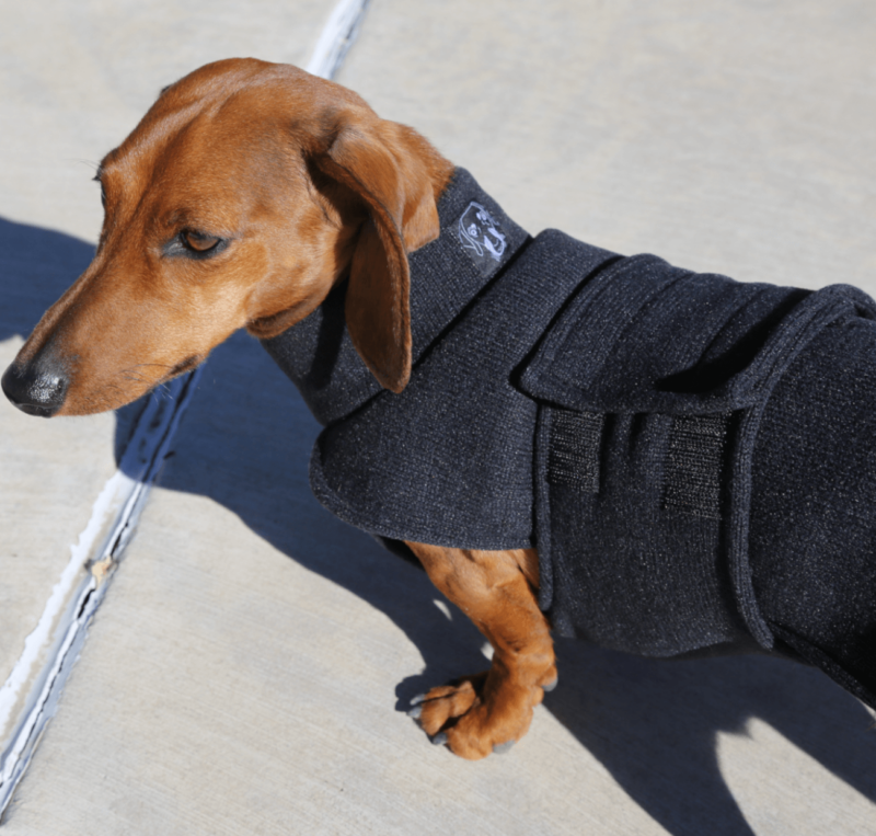 Black Sweater Fleece Wrap - Image 6