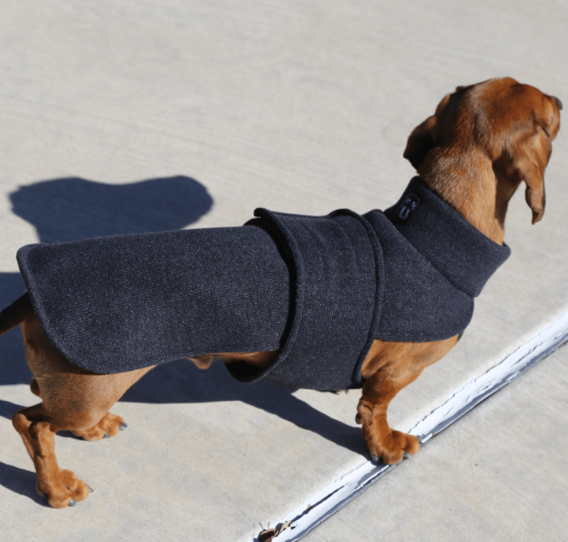 Black Sweater Fleece Wrap - Image 5